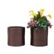 High quality interior flower pot metal flower bowl planter