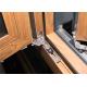 Aluminum Frame Glass Windows Door Closer 1.2 Mm - 2.2 Mm Profile Thickness