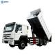 Howo Middle Lifting 6x4 30 Ton Left Hand Drive 371hp Diesel Dump Truck