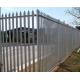 Garden Steel Palisade Fencing Hot Dipped Galvanized With Post