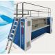 CLM Texfinity Chest Ironer with 3-pass Heat Exchanger, uses direct drive technology to control the speed of the rolls