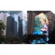 P2.8 Transparent Glass LED Screen Customized Indoor Outdoor For Shopping Mall