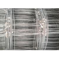 Galvanized Cattle Wire Fence Hinge Joint For Livestock , 0.8-2m Width