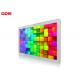 55 Inch Interactive Wall Mounted Advertising Display Fhd 1920x1080 Indoor Application