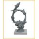 Carving Stone Dolphin Sculpture