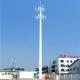 Hot Dipped Galvanization Steel Monopole Communication Tower For BTS Transmission
