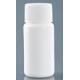 White Solid Medical Food Grade Plastic Bottles 27g Volume Custom Logo