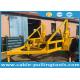 3T - 10T Heavy duty suspension cable drum reel carrier trailer for cable pulling