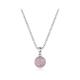 Colorful Ball 925 Silver CZ Pendant AAA Grade Rhodium Plating