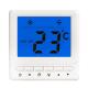 White 3 Speed 6A Digital FCU Thermostat Accuracy ±1°C Easy Operation
