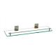 Glass shelf 85210-Square &Brass&Nickel Brush +Golde&,toughen&frosted glass&bathroom accessory&fittings&Sanitary Hardware