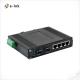 Industrial 4 RJ45 port + 2 SFP port Gigabit PoE Ethernet Switch ( 90W )