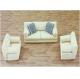 Solid Color Architectural Model Furniture Interior Sofa For Doll House