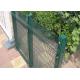 Securifor 358 wholesale barbed wire on top for Ultra 358 mesh security fencing(China manufacture)