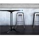 Restaurant Table bases Modern Dining Table Metal Legs Black Pedestal Table Legs