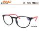 2018 new design reading glasses ,made of PC frame,metal hinge ,suitable for women and men
