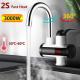 360 Degree Rotating Deck Mounted Heater Faucet Fast Heat Multifunction LVD