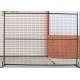 Easily Assembled Canada Galvanized Movable 6ft Temporary Site Fencing