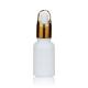 15ml Oil Dropper Glass Bottle Empty White Porcelain Cosmetic Containers