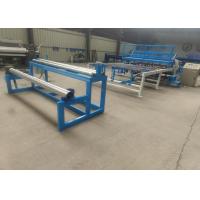 Plc Welded Wire Mesh Machine For Height 2.5m Brc Grassland Fence