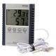 Digital LCD Household Temperature Thermometer Indoor Outdoor Humidity Meter With 1m Extern