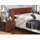 New American Style Solid Wood Bed with Wardrobe for Luxury Home Decoration