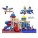 High End Residential Areas Childrens Outdoor Slide Plastic Play Structure With