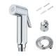 Thumb Pressure ABS Toilet Spray Shattaf Hand Held Chrome Plating