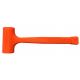 Orange Dead Blow Hammer Shaped In One Injection Non Sparking Non Rebounding Non-Marring Steel Balls Is Inside