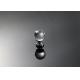 Glass Diamond Furniture Handles And Knobs , Antique Furniture Hardware Cabinet Drawer Pulls