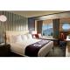 Elegant Luxury Hotel Bedroom Furniture Sets Double Dowel Eco Friendly