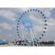 20m Electric Ferris Wheel Ride , Amusement Park Kiddie Major Rides 8min/Circle Speed