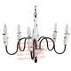 YL-L1013 Modern antique vintage style metal arm chandelier for project Classic