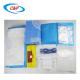 Nonwoven Surgical Caesarean Drape Pack Fabric Blue EN13795 Standard