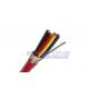 4 Core 14 AWG Fire Alarm Cable Solid Copper Conductor FPLR-CL2R PVC Insulation Riser