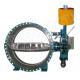 DN 300 - 5000 mm Hydraulic Heavy Hammer Flanged Butterfly Valve For Hydropower Station