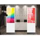 Floor Standing Vertical TV Touch Screen Kiosk 4k Indoor Advertising Player Display