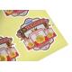 Custom Packaging Printing Labels / Paper Adhesive Label , Adhesive Logo Stickers