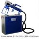 Handle Fiber Laser Engraving Machine Small  /  Portable Laser Marking Machine