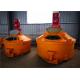 Low Energy Consumption Planetary Concrete Mixer With Manual 1 - 3 Unloading Doors