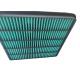 PP Green Or White Fabric Diesel Air Filter 17801-51020 For Japanese Cars