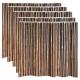 Natural Coloured Bamboo Screening 240cm Garden Bamboo Rolled Fence