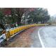 Roadway Traffic Safety EVA Buckets Rolling Barrier Guardrail Anti Crash