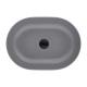 Oval Shape Top Mount Granite/Quartz Composite Bathroom Vessel Sink