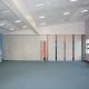 Decorative Modern Movable Office Partition Walls Hang Track On The Ceiling