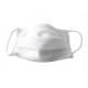 White Color Disposable Earloop Face Mask Superfine Fiber Material Anti Pollution
