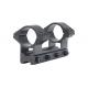 See Through Type Tactical Scope Rings Double Tube 25.4mm Ring High Durability