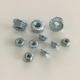 Blue White Zinc Carbon Steel Stainless Steel Din6923 Hex Flange Nuts