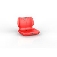 Burgeon Outdoor Arena Seating Plastic Seat Stadium Chairs with Middle Backrest
