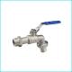 Commercial Metal Valves Bib Cock Ball Valve High Strength Long Working Life